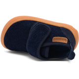 Bisgaard Navy Barefoot Basic Home Sko
