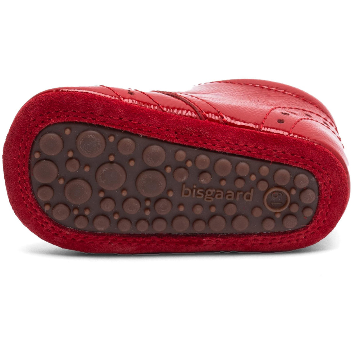 Bisgaard Red Patent Petit Home Sko