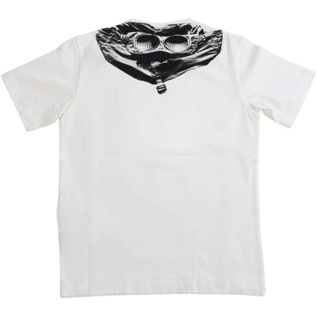 C.P. Company Gauze White T-Shirt Kort Sleeve