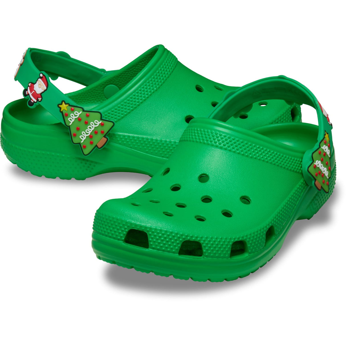 Crocs Grass Green Classic Holiday Icons Lights