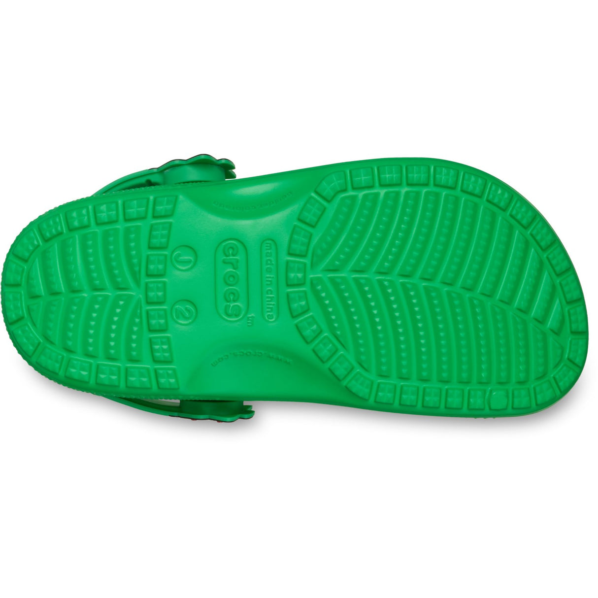 Crocs Grass Green Classic Holiday Icons Lights