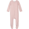 Serendipity Coral/Offwhite Baby Drakt Stripe