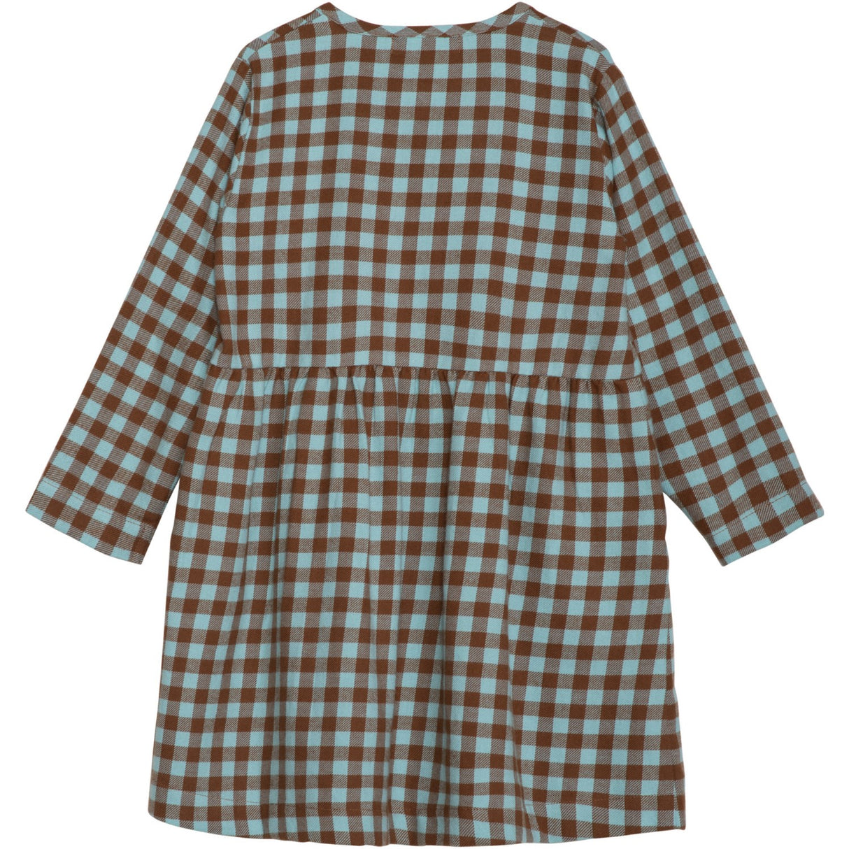 Serendipity Coffee Checks Brushed Kjole