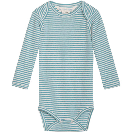 Serendipity Nile/Offwhite Baby Body Stripe