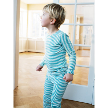 Serendipity Nile/Offwhite Slim Bluse Stripe