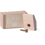 KAOS Natural Klapp Wall Hook For Wooden + Recycled Stol