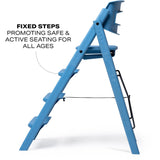 KAOS Swedish Blue Klapp High Stol Recycled