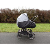 BabyDan Super Safe Rain Cover – Combi, Black, 80 Cm.