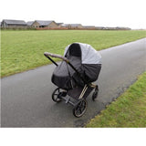 BabyDan Super Safe Rain Cover – Barnevogn, Black, 100 Cm.