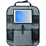 BabyDan Tablet Backseat Organizer, Luxury Grey