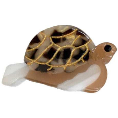 Bow's by Stær Brown Mini Skilpadde Hårklemme