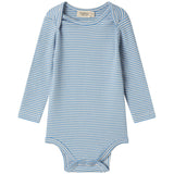 MarMar Modal Fine Rib Blue Stripe Ben Body