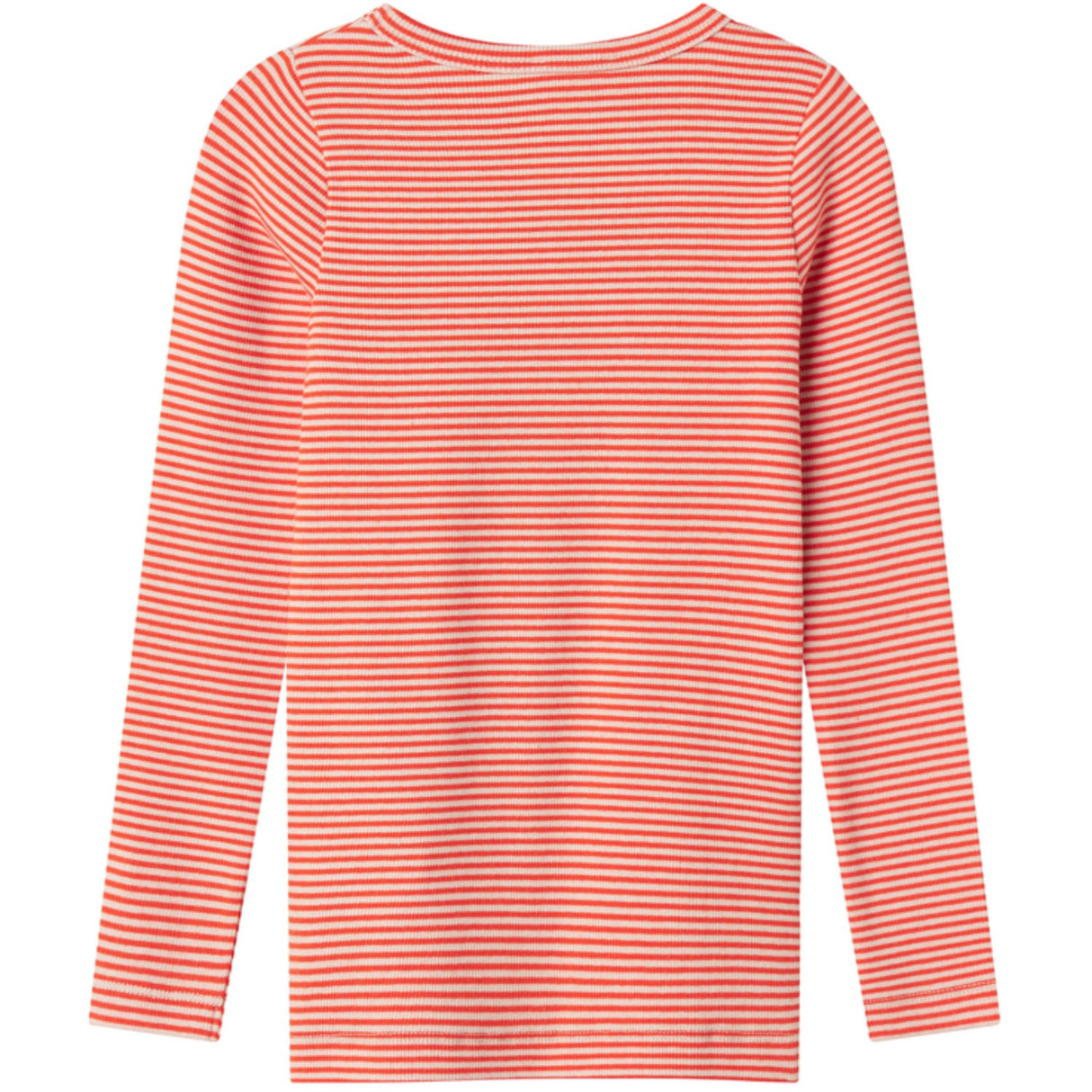 MarMar Modal Fine Rib Red Stripe Tani Bluse