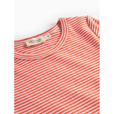 MarMar Modal Fine Rib Red Stripe Tani Bluse