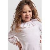 MarMar Modal Fine Lilac Frost Talla Frill Bluse