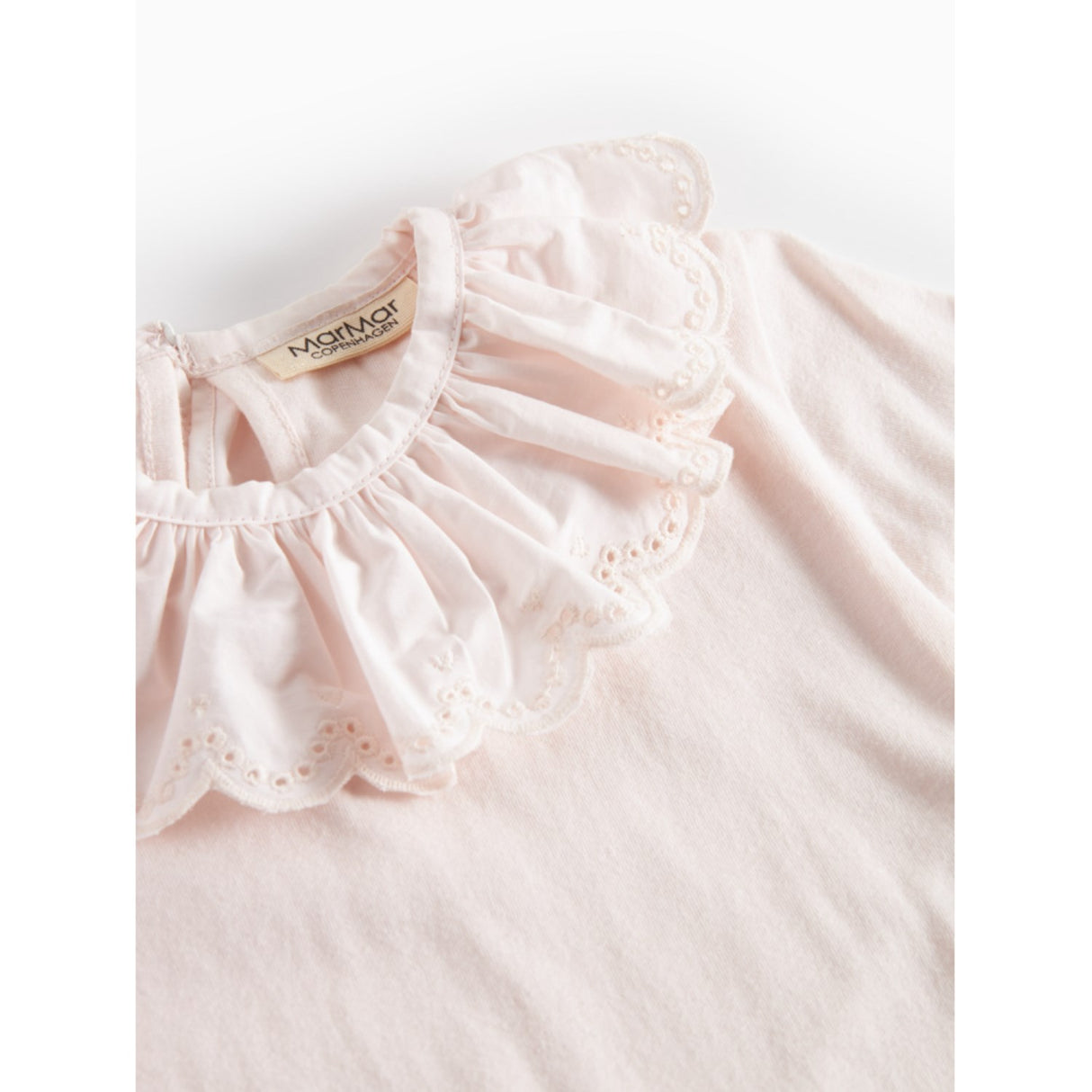 MarMar Modal Fine Lilac Frost Talla Frill Bluse