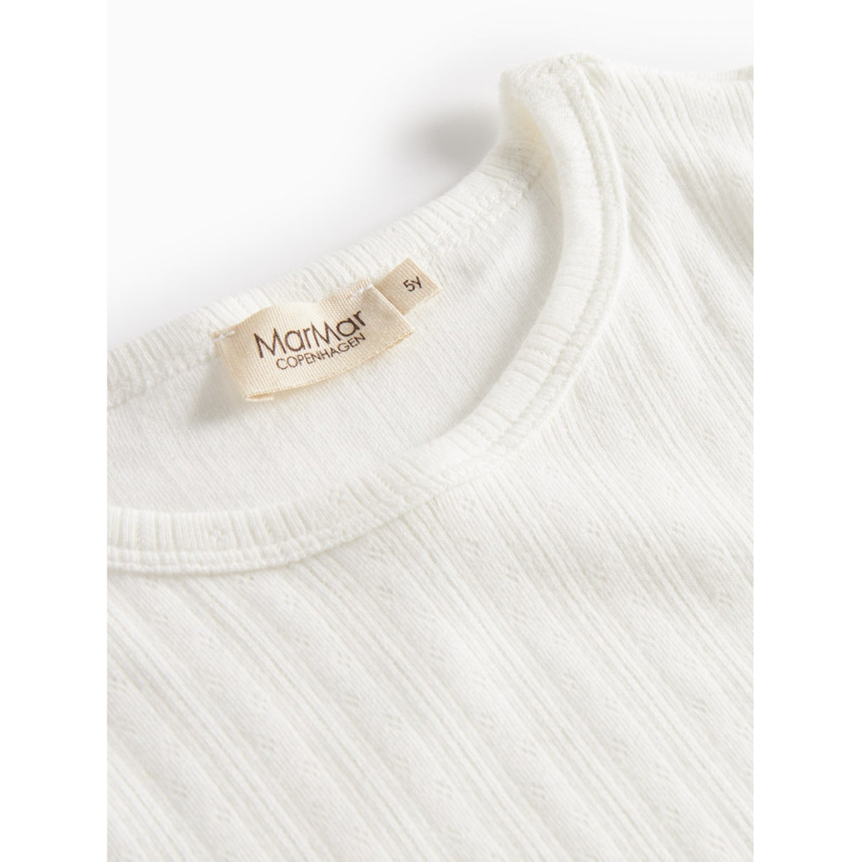 MarMar Modal Pointelle Gentle White Natttøy