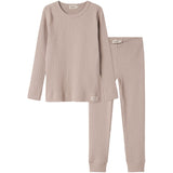 MarMar Modal Pointelle Rib Soft Beige Natttøy