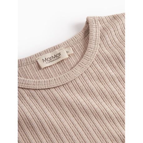 MarMar Modal Pointelle Rib Soft Beige Natttøy