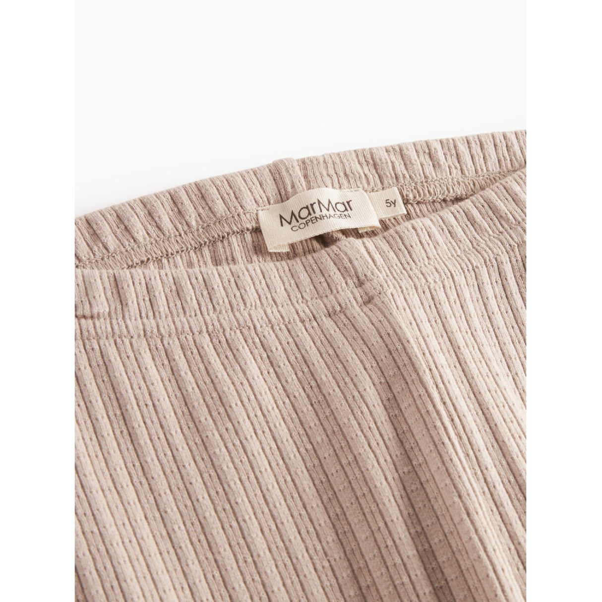 MarMar Modal Pointelle Rib Soft Beige Natttøy