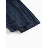 MarMar Chambray Dark Blue Stripe Panto Bukser
