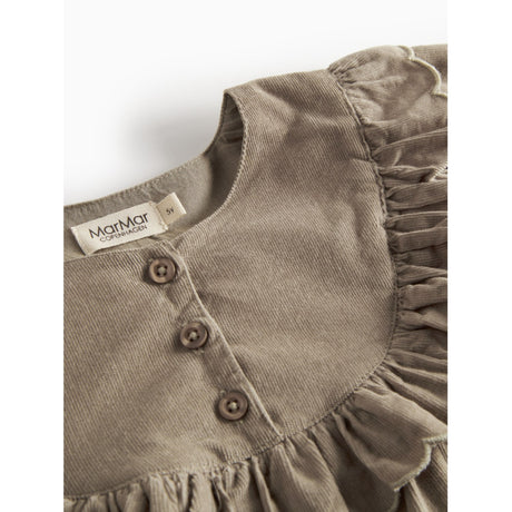 MarMar Fine Cord Mud Delina LS Kjole