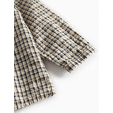 MarMar Seersucker Check Pilot Navy Check Totoro Skjorte