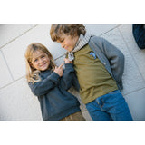 MarMar Seersucker Check Pilot Navy Check Airo Skjerf