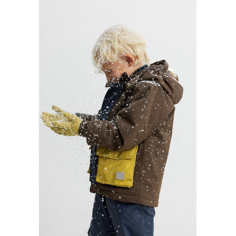 MarMar Tech. Outerwear Solid Deep Choco Block Omas Jakke