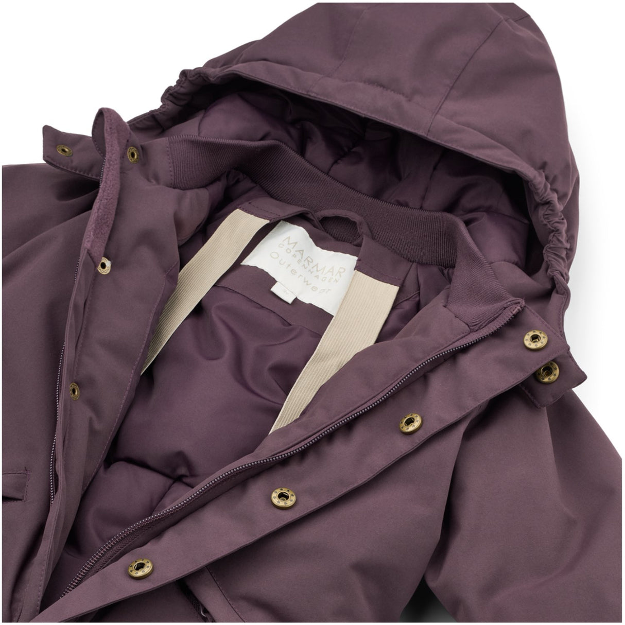 MarMar Tech. Outerwear Solid Deep Plum Ollie Drakt