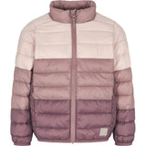 MarMar Vegan Puffer Plum Shadow Block Owe Jakke