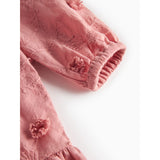 MarMar Embroidery Pink Delight Deas LS Kjole