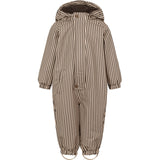 MarMar Rainwear Fleece Brown Stripe Orion Drakt