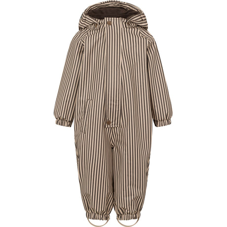 MarMar Rainwear Fleece Brown Stripe Orion Drakt