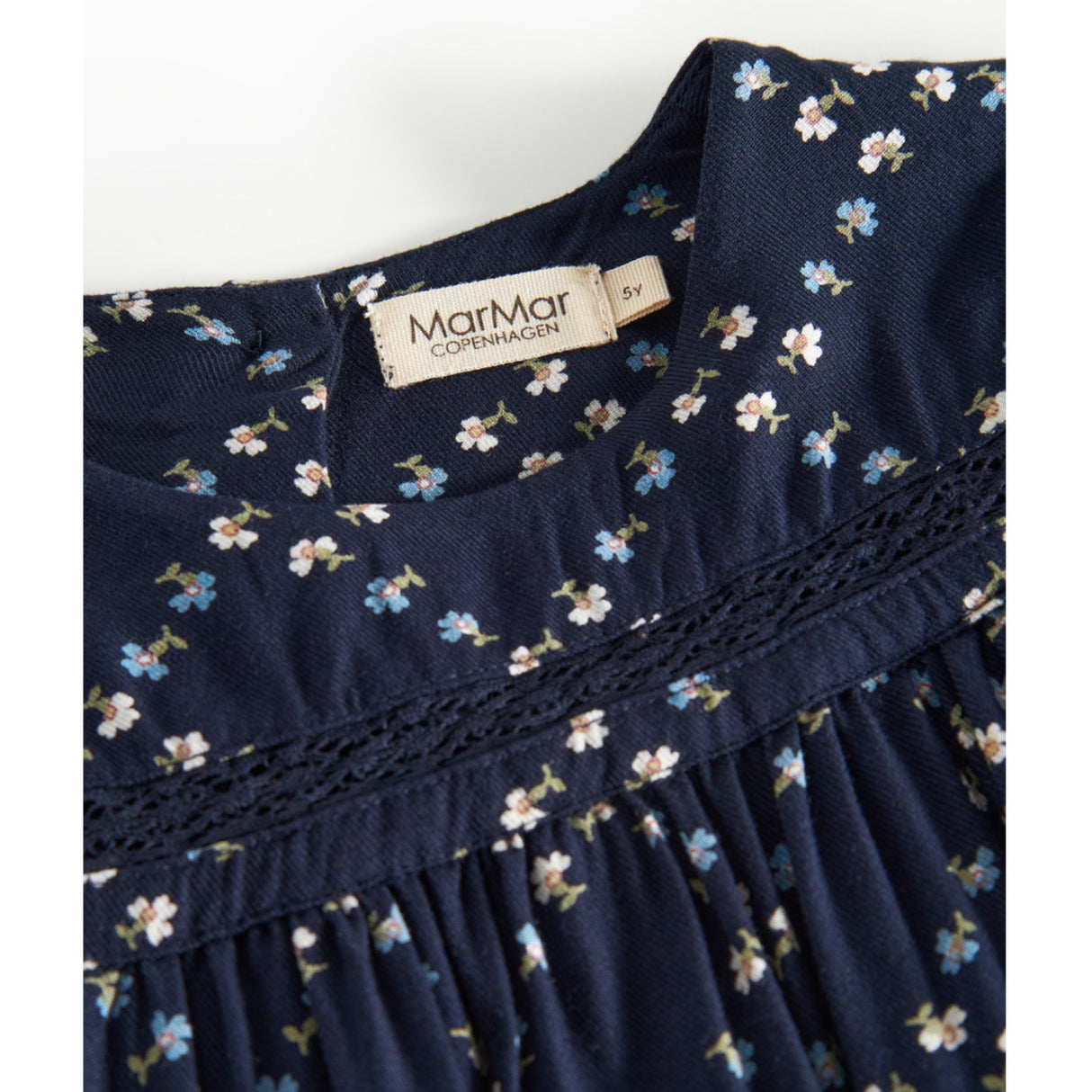 MarMar Viscose Twill French Flower Tuka LS Bluse