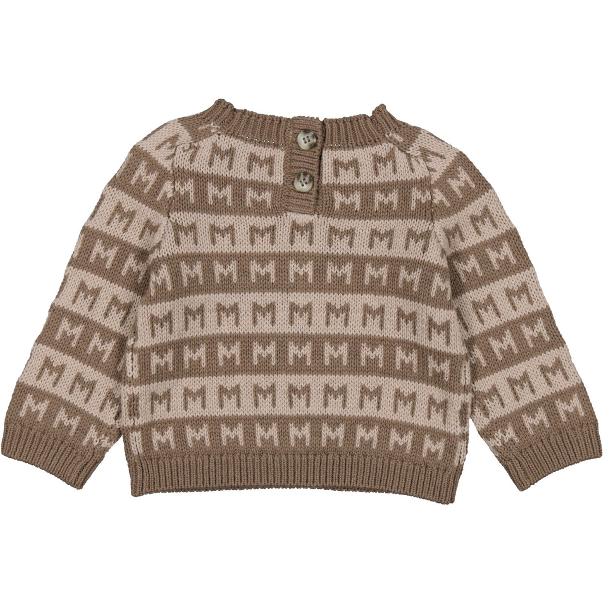 MarMar Heavy Knit Pattern Terre Stripe Talmi B Strikk Bluse