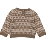 MarMar Heavy Knit Pattern Terre Stripe Talmi B Strikk Bluse