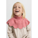 MarMar Light Cotton Wool Lace Raspberry Alani Strikket Neck Warmer