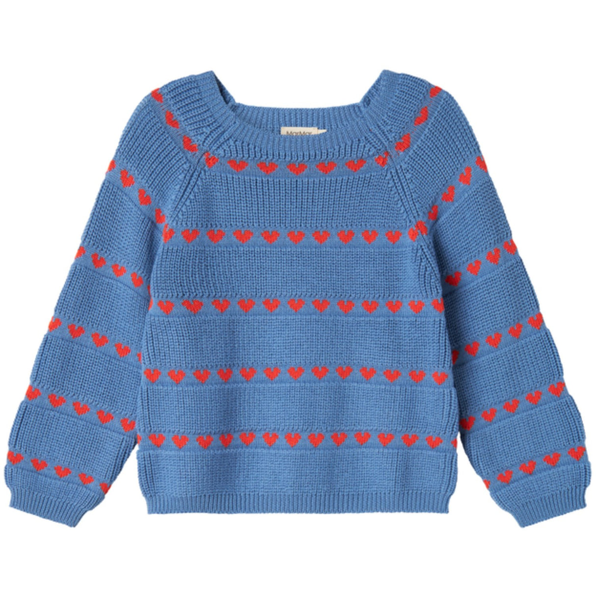 MarMar Light Cotton Wool Pattern Heaven Hearts Torin Strikk