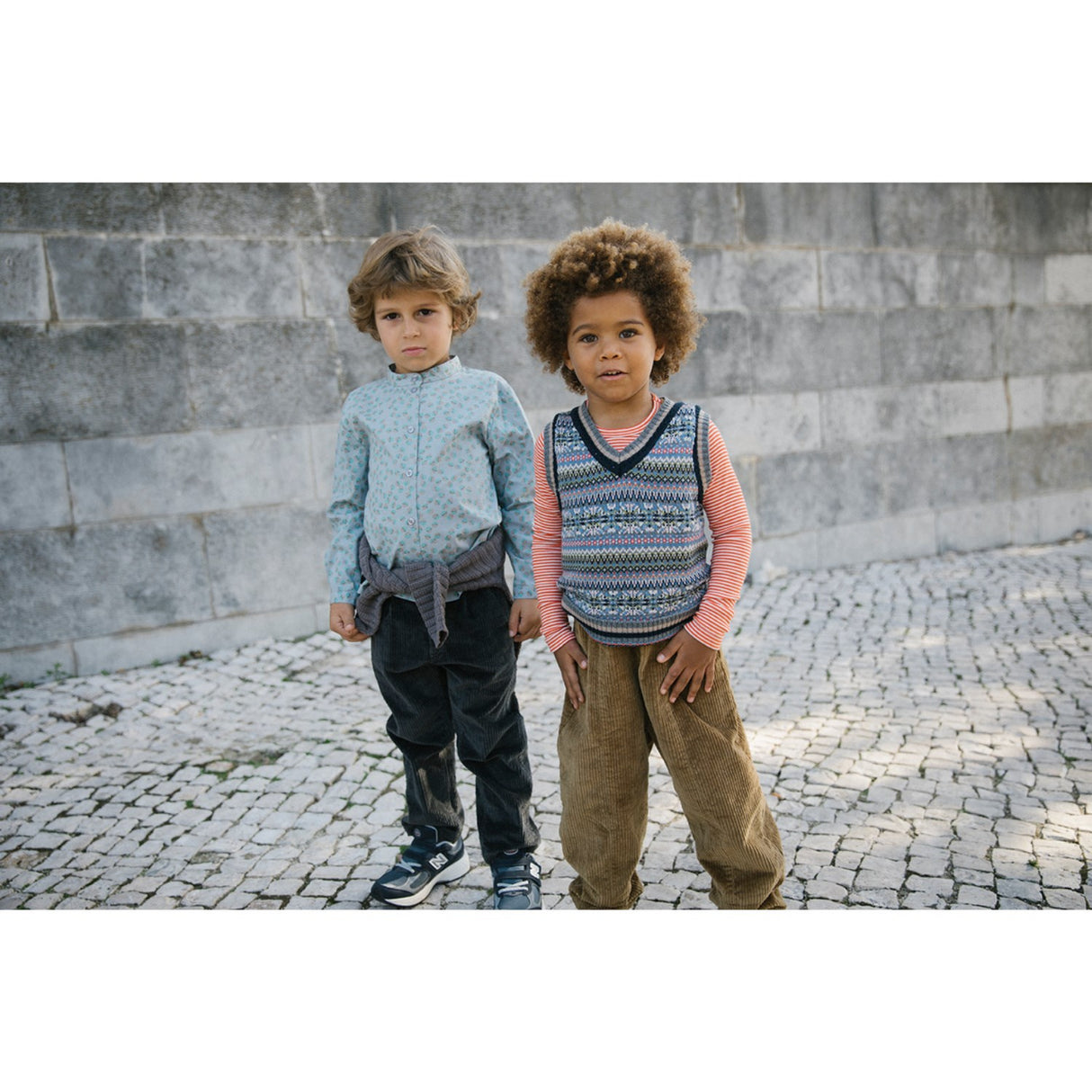 MarMar Light Cotton Wool Fair Isle Fair Isle Taj Strikket Vest