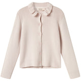 MarMar Light Cotton Wool Rib Vanilla Tilda Strikk Cardigan
