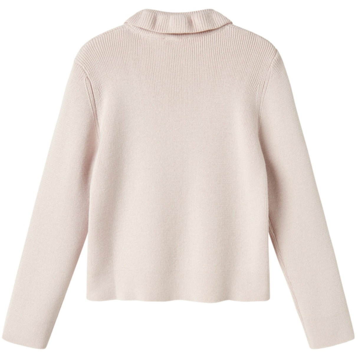 MarMar Light Cotton Wool Rib Vanilla Tilda Strikk Cardigan