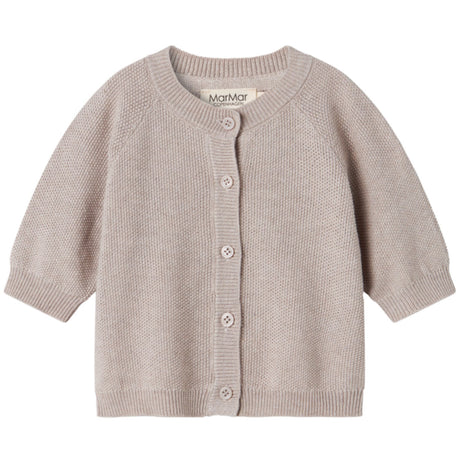 MarMar Modal Mix Pearl Cashew Melange Taki Strikk Cardigan