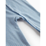 MarMar Modal Fine Rib Blue Stripe Ruka Onesies