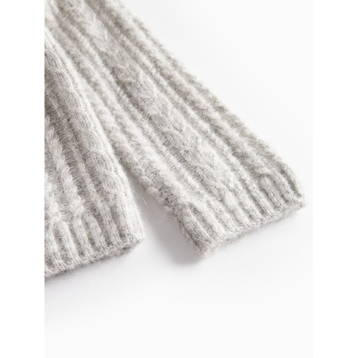 MarMar Mohair Cable Morning Dew Mel. Tavon Strikk Cardigan