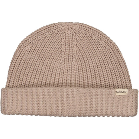 MarMar Heavy Knit Fisherman Oyster Grey Atlas Strikk Lue