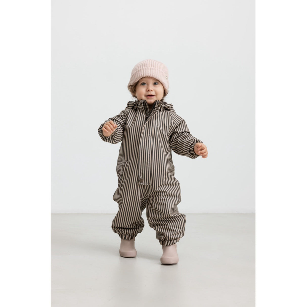 MarMar Heavy Knit Fisherman Cream Taupe Atlas Strikk Lue