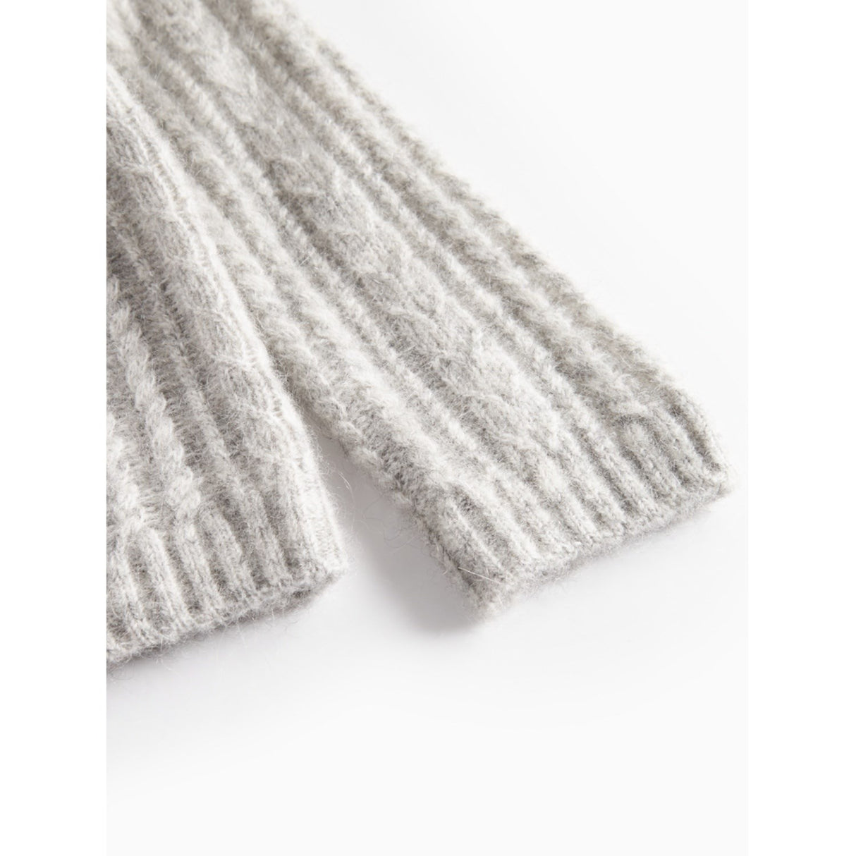 MarMar Mohair Cable Morning Dew Mel. Tavon Strikk Cardigan