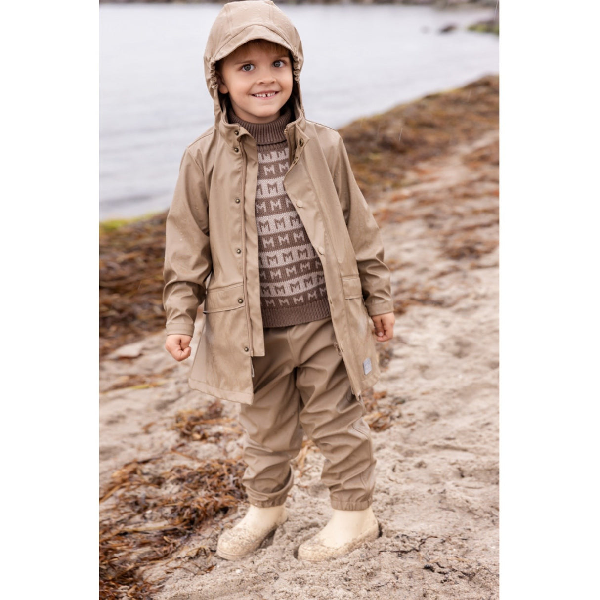 MarMar Rainwear Sepia Brown Olaf Bukser