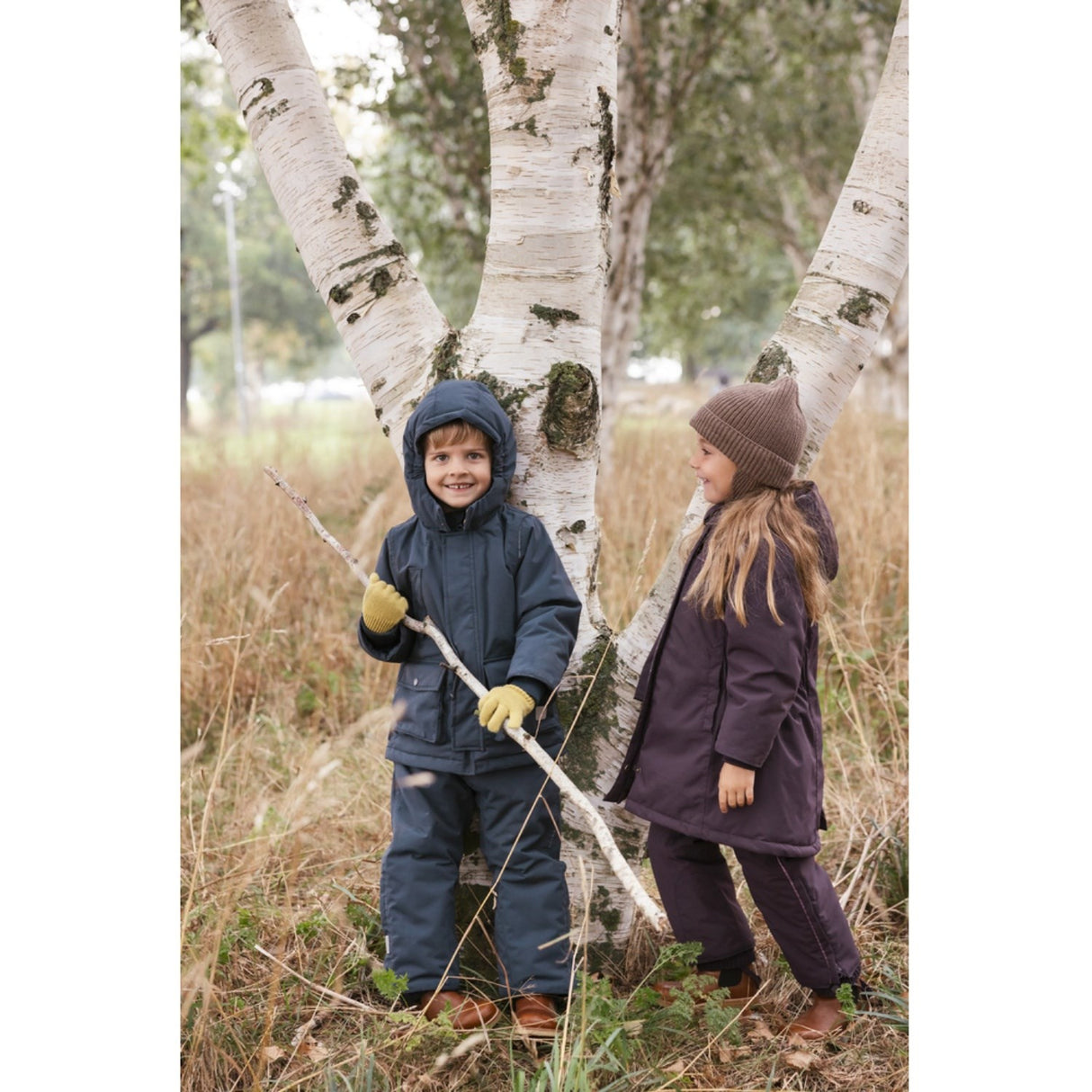 MarMar Tech. Outerwear Solid Deep Plum Orla Bukser